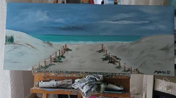 Denia kurz vor einem Gewitter