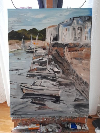 Kleiner Hafen in Benodet